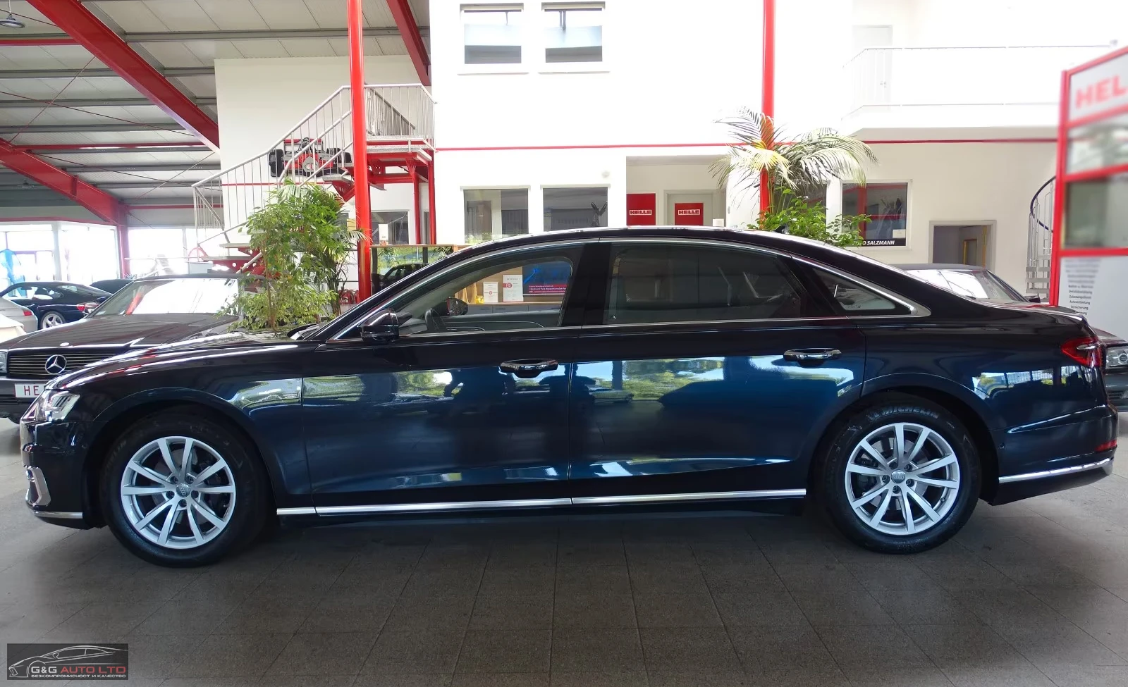 Audi A8 50 TDI L/286HP/4X4/MATRIX/MASSAGE/ОБДУХВАНЕ/275h, снимка 2 - Автомобили и джипове - 55052029