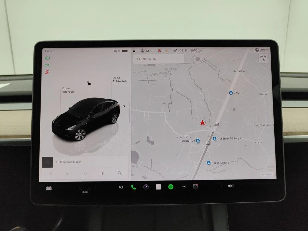 Tesla Model Y Long Range Dual Motor 93.1% SoH, снимка 13 - Автомобили и джипове - 56219775