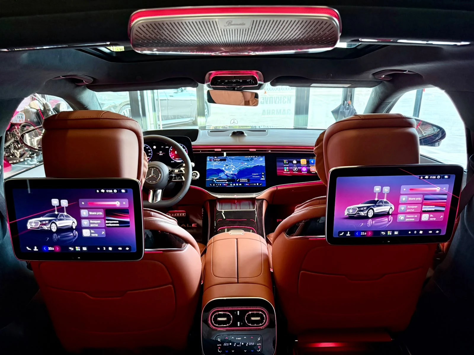 Mercedes-Benz S 580 L 4M AMG* Night* TV* Full* Pano* Burm4d* ������ | Mobile.bg � ����������� 8