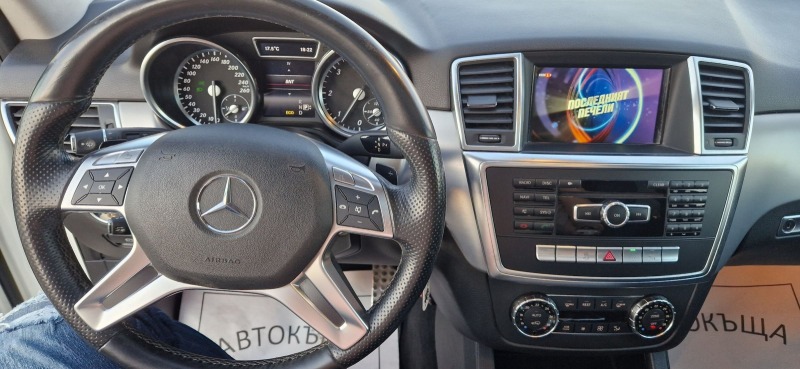 Mercedes-Benz ML 350 BLUETEC AMG НАЙТ ВИЖАН FULL ПАНОРАМА ЛИЗИНГ ВИДЕО , снимка 15 - Автомобили и джипове - 45192904