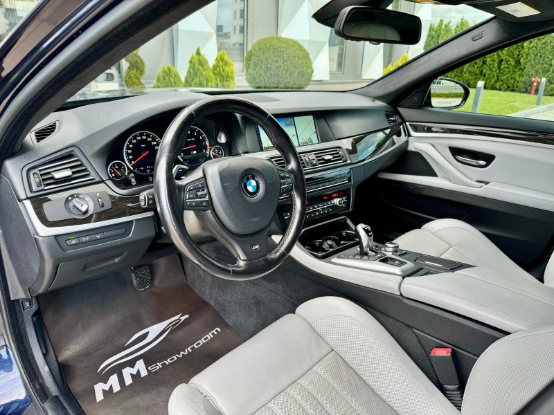 BMW M5 МАСАЖ-ОБДУХВАНЕ-360КАМЕРИ-HEAD-UP-ПЕРА--ПАМЕТ-, снимка 9 - Автомобили и джипове - 45638058