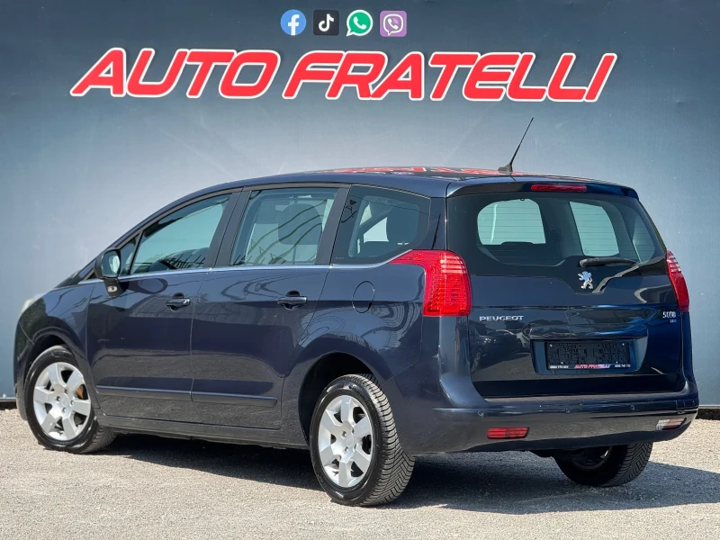 Peugeot 5008 1.6HDI НОВА* СОБСТВЕН ЛИЗИНГ* БАРТЕР* , снимка 3 - Автомобили и джипове - 50734295