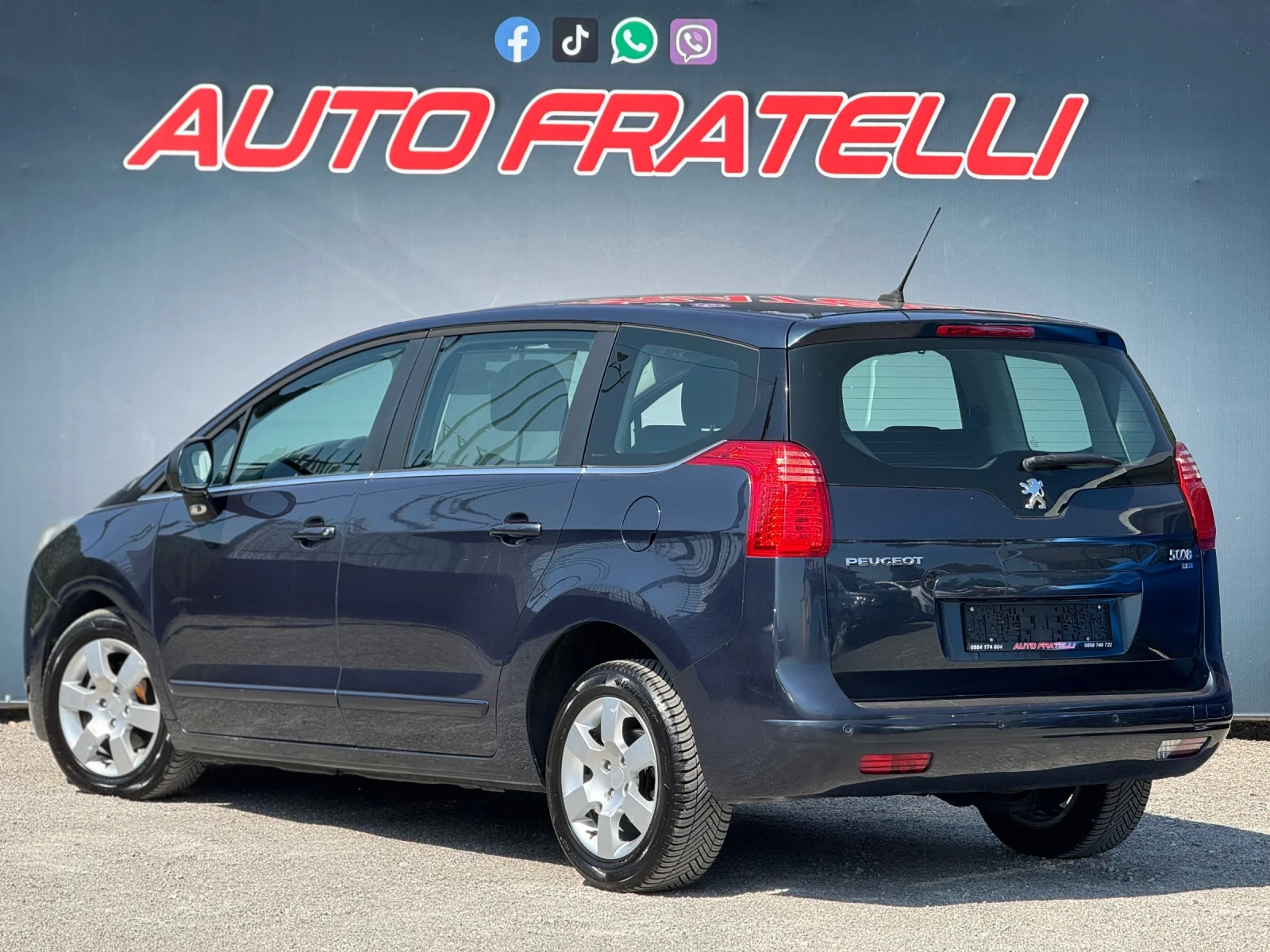 Peugeot 5008 1.6HDI НОВА* СОБСТВЕН ЛИЗИНГ* БАРТЕР*  - изображение 3