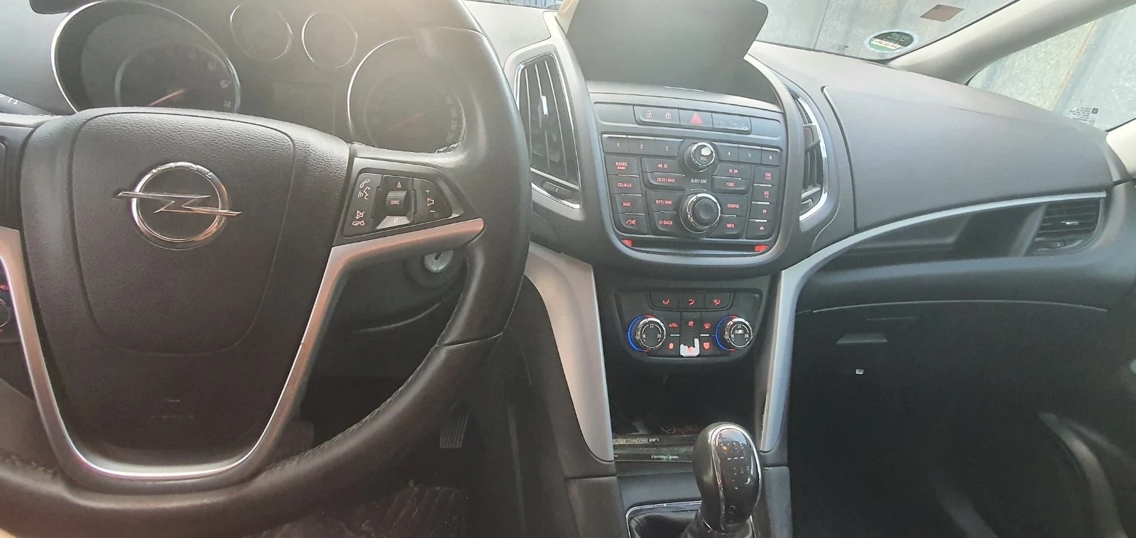Opel Zafira ГЕРМАНИЯ НОВ ВНОС, ЛИЗИНГ, 100% РЕАЛНИ КИЛОМЕТРИ - изображение 9