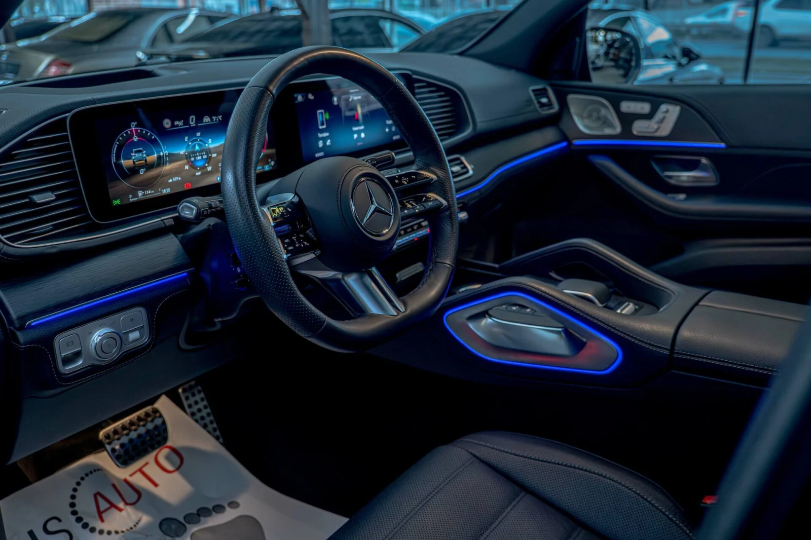 Mercedes-Benz GLS 450 AMG/6+ 1/HuD/Burmester/Обдухване/Камера/Панорама - изображение 7