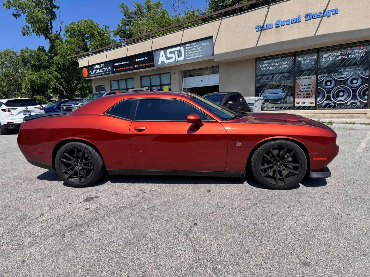 Dodge Challenger * Scat Pack 392 * CARFAX * ЦЕНА ДО БГ, снимка 3 - Автомобили и джипове - 55314159