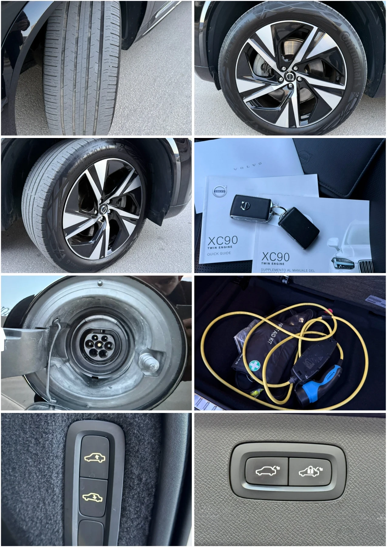 Volvo Xc90 2.0 T8 PLUG-IN HYBRID AWD INSCRIPTION 7МЕСТА 391кс, снимка 17 - Автомобили и джипове - 54215216