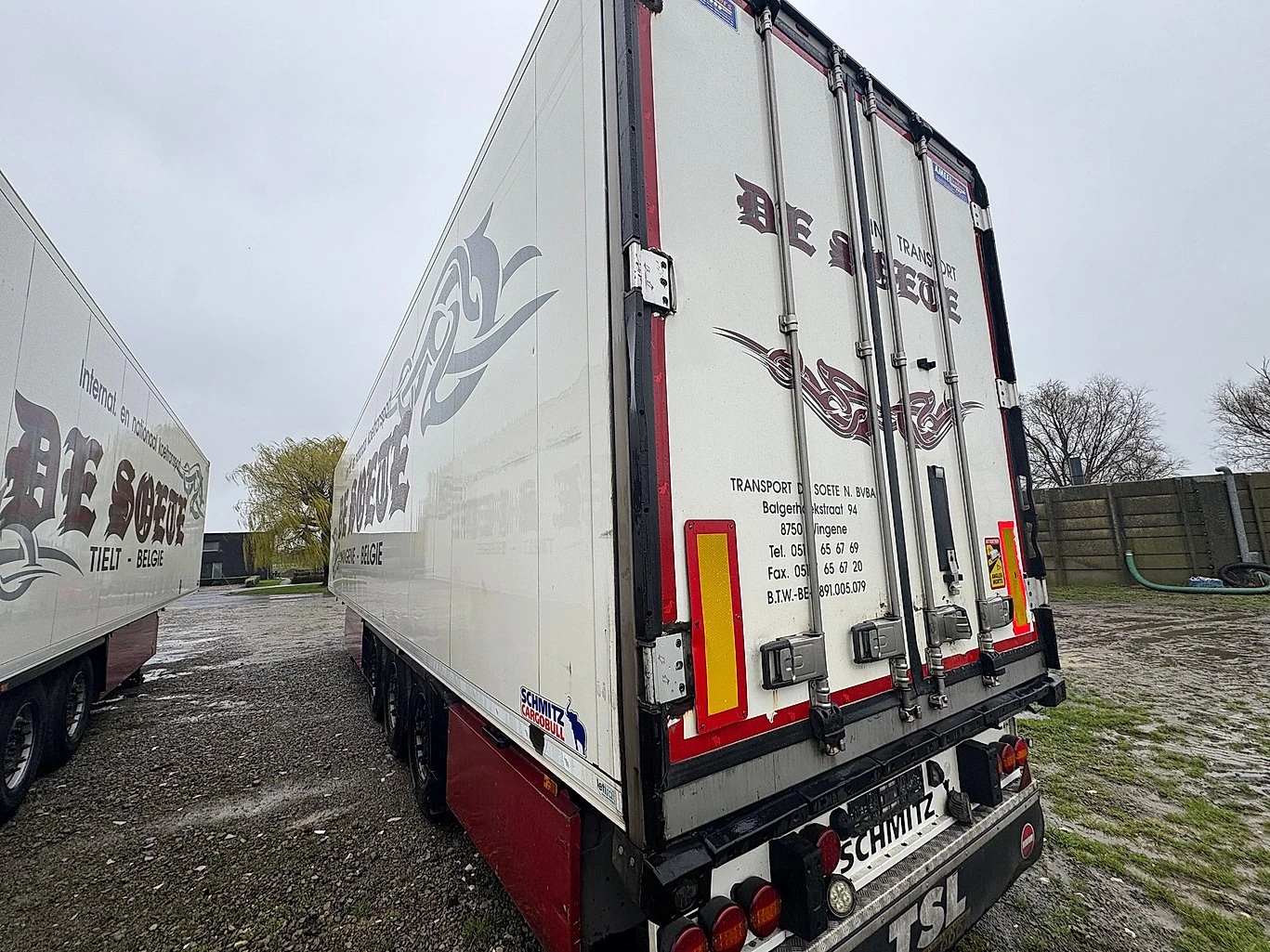 Полуремарке Schmitz ПЪТИЩА ЗА ТРУПНО МЕСО, снимка 9 - Ремаркета - 53931408