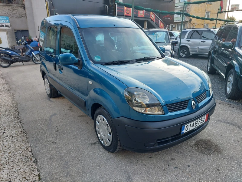 Renault Kangoo КЛИМАТИК-1, 2i-75kc-ТОП-ТОП, снимка 1 - Автомобили и джипове - 47512113