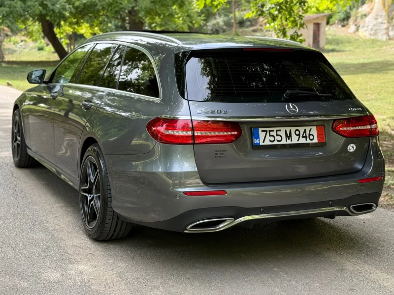 Mercedes-Benz E 220 4MATIC* AMG* PANO* CAM360* 9G* FULL, снимка 5 - Автомобили и джипове - 51309856