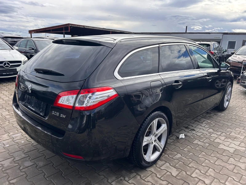 Peugeot 508 1.6HDI AVTOMAT/NAVI/KOJA/PANORAMA EURO 5, снимка 6 - Автомобили и джипове - 52493085