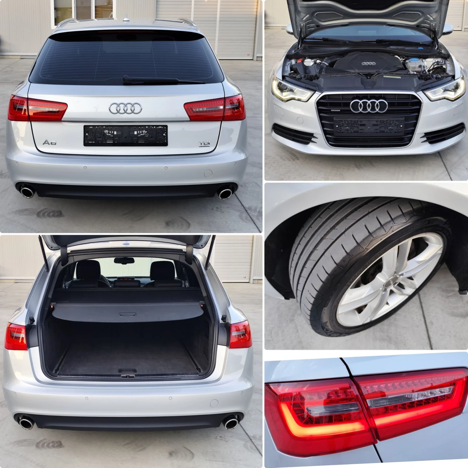 Audi A6 3.0TDI-QUATTRO-S-LINE-LED-NAVI-F1-ВОЛАН-BOSE, снимка 9 - Автомобили и джипове - 55667030