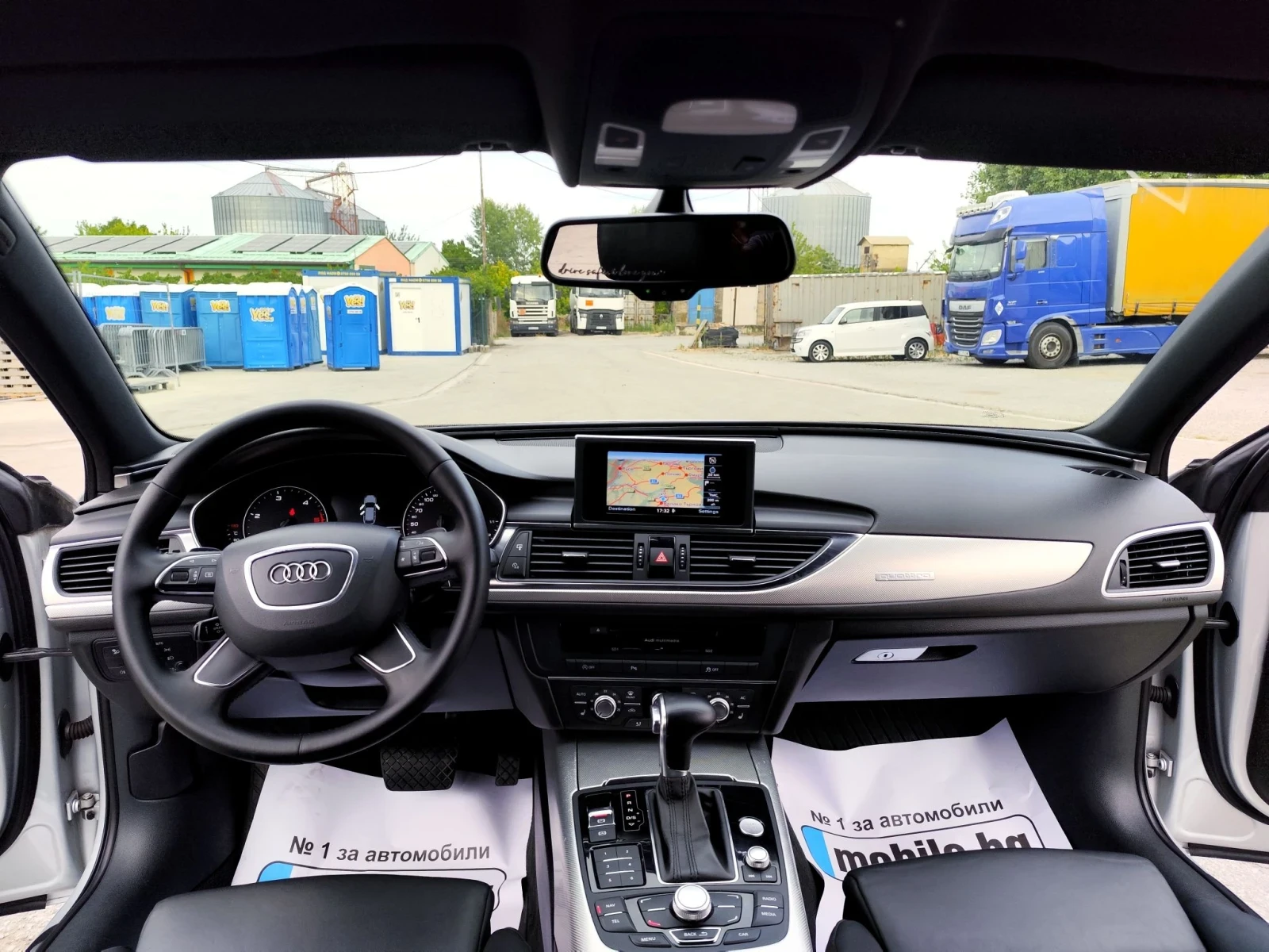Audi A6 3.0TDI-QUATTRO-S-LINE-LED-NAVI-F1-ВОЛАН-BOSE, снимка 12 - Автомобили и джипове - 55667030