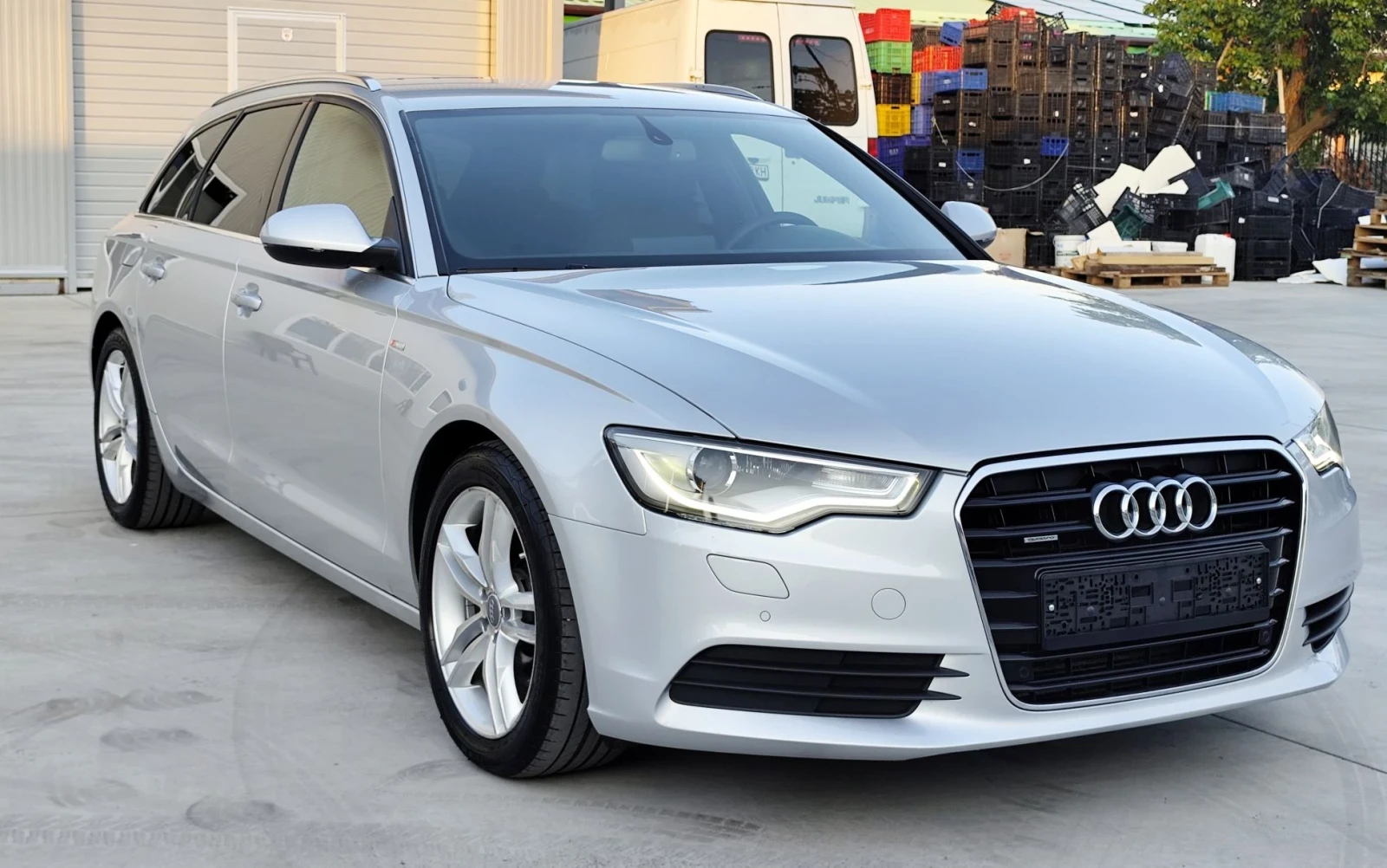 Audi A6 3.0TDI-QUATTRO-S-LINE-LED-NAVI-F1-ВОЛАН-BOSE, снимка 8 - Автомобили и джипове - 55667030