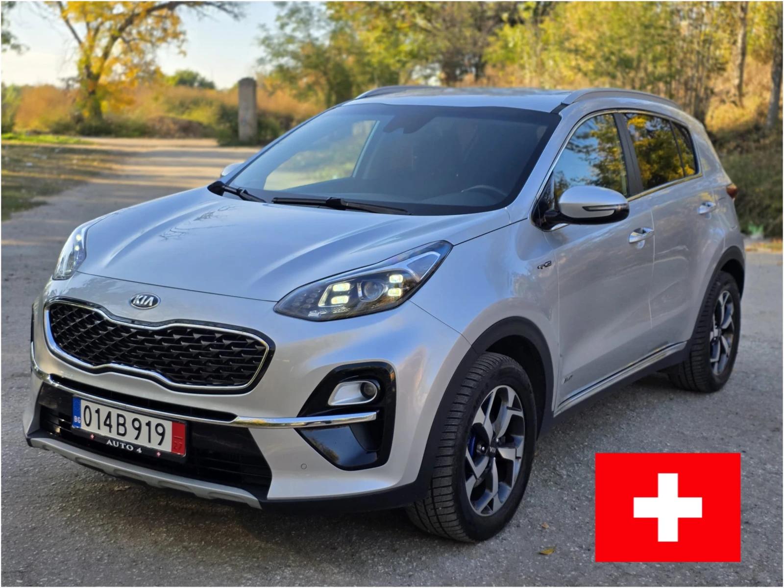 Kia Sportage 1.6 CRDI * GT line* MILD HYBRID* 4×4* SWISS* , снимка 1