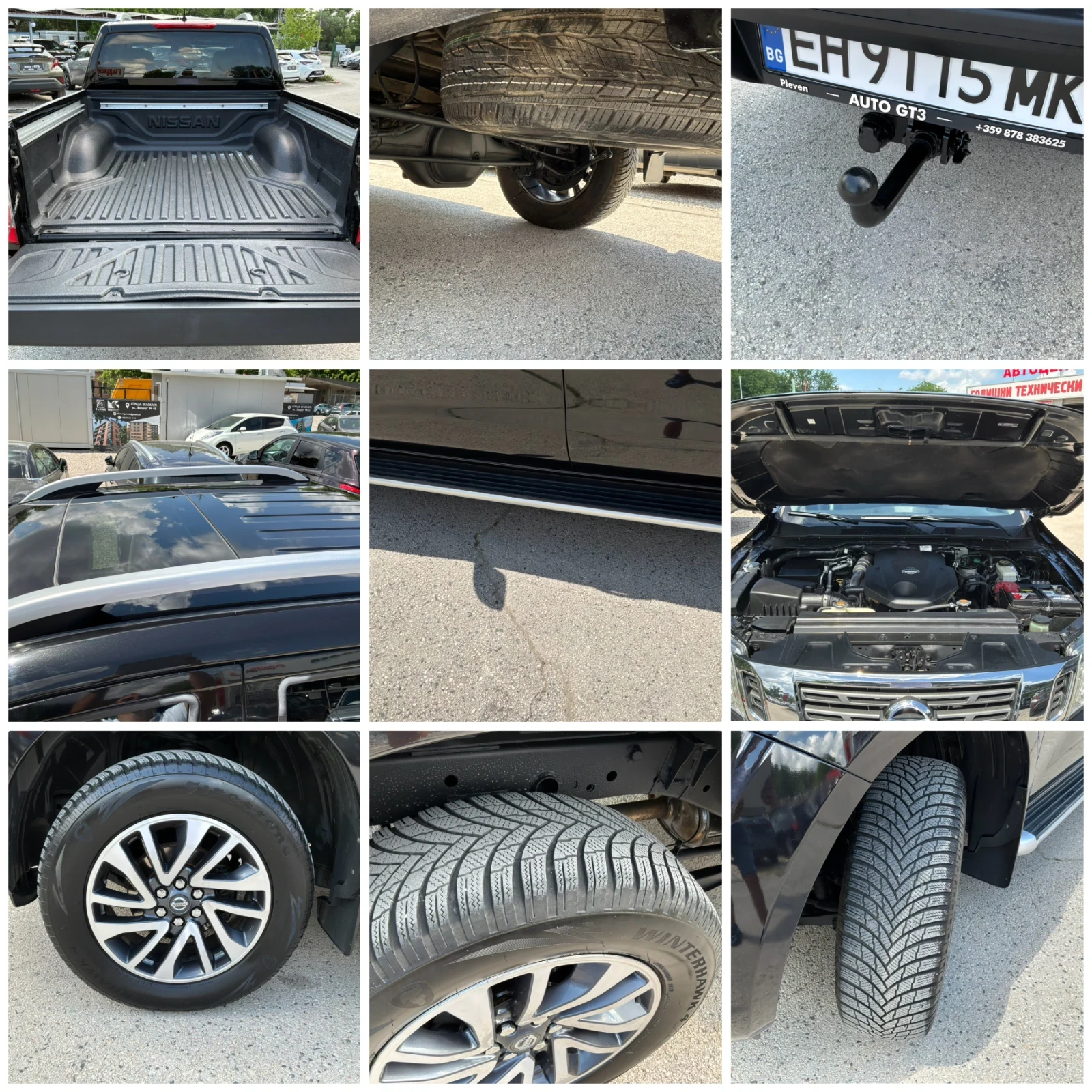 Nissan Navara 2.3D 190к.с 6ск. Ръчка 4x4 Tekna FULL 87000км., снимка 16 - Автомобили и джипове - 54701470