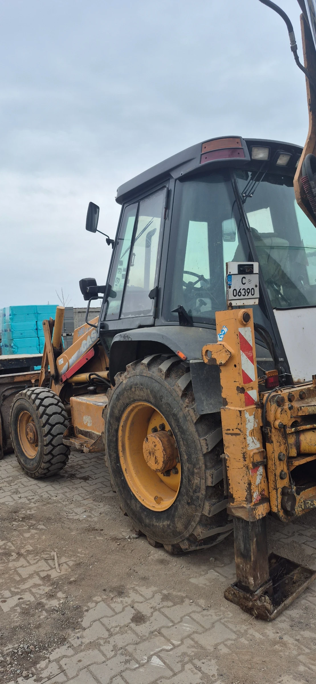 Багер Case, снимка 5 - Индустриална техника - 53894285