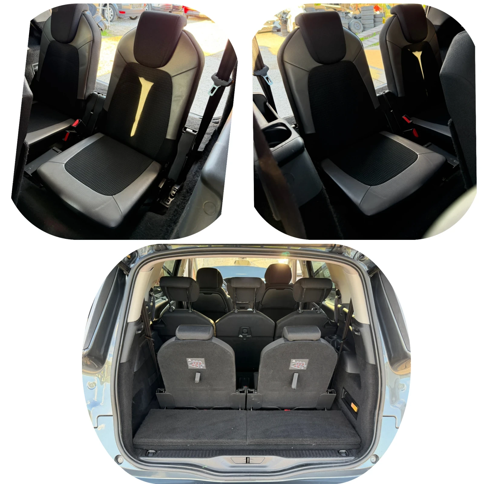 Citroen Grand C4 Picasso 1.6HDI 7 МЕТСТА/МАСАЖ/КОЖА/З.КАМЕРА, снимка 14 - Автомобили и джипове - 54946787