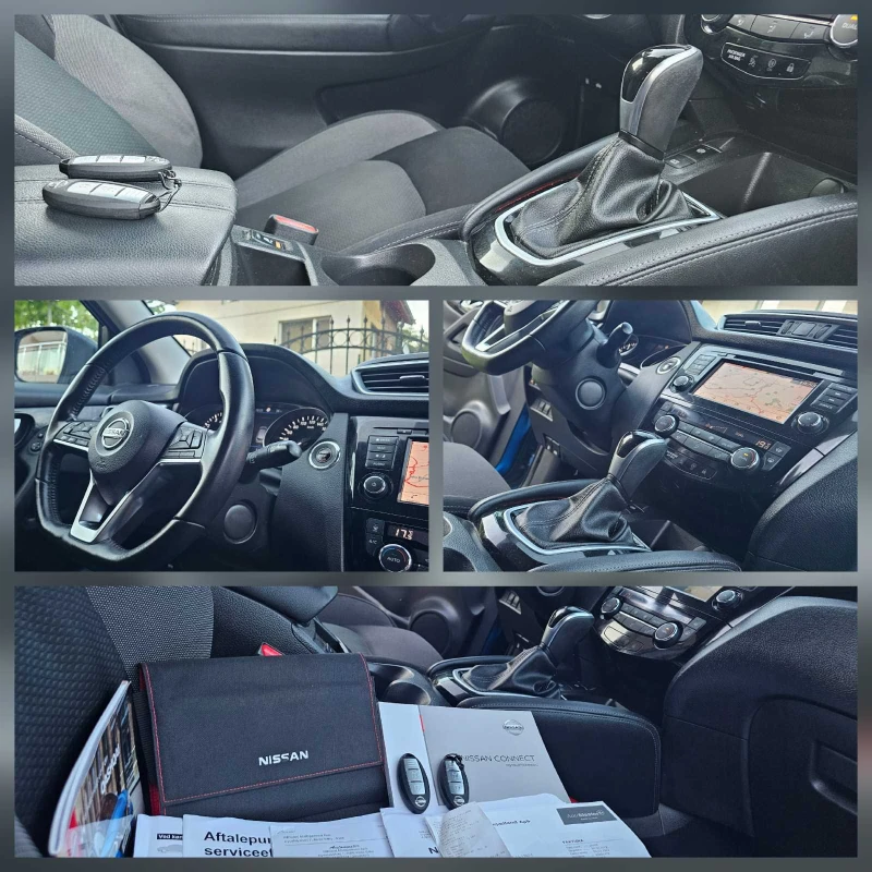 Nissan Qashqai 1.3 DIG-T N-CONECTA AUTO/160pc !!! TOP , снимка 13 - Автомобили и джипове - 51322376