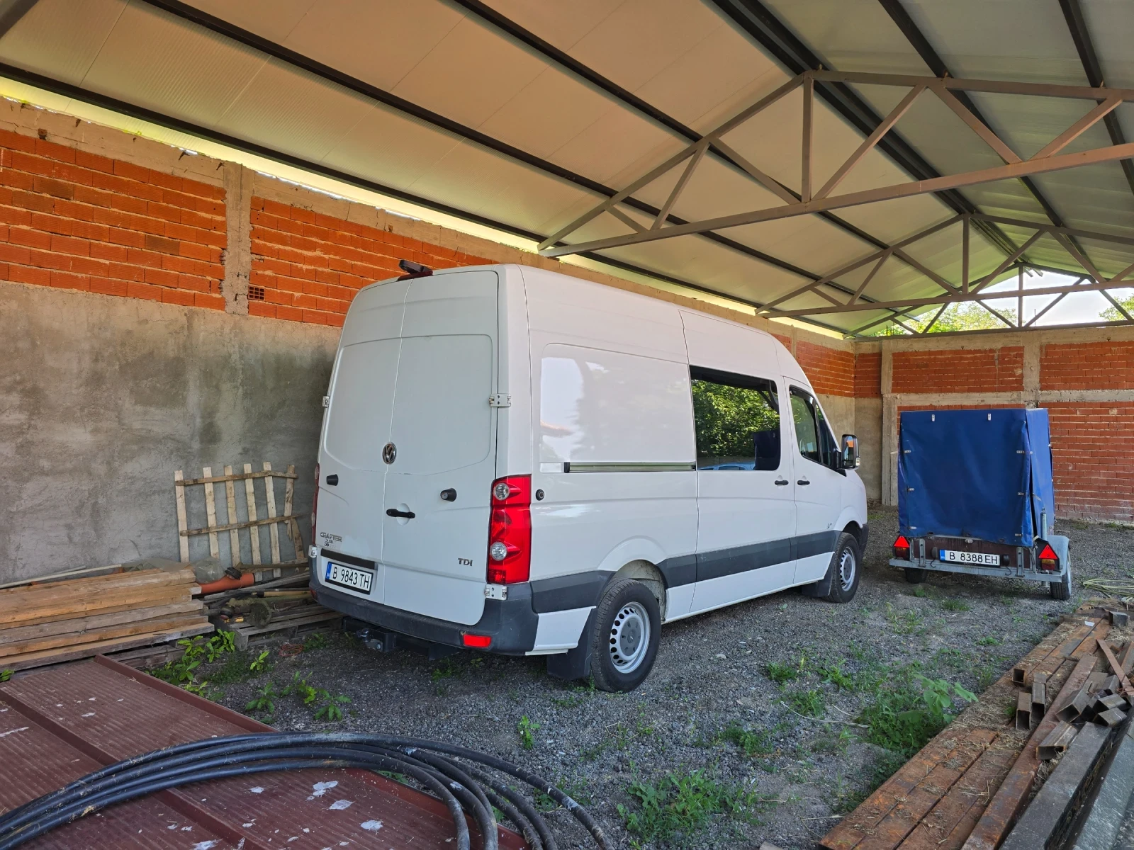 VW Crafter, снимка 3 - Бусове и автобуси - 56059728