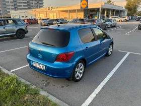 Peugeot 307 2.0hdi 90hp 4ВРАТИ РЕГИСТРИРАН ОБСЛУЖЕН КЛИМАТРОНИ, снимка 4