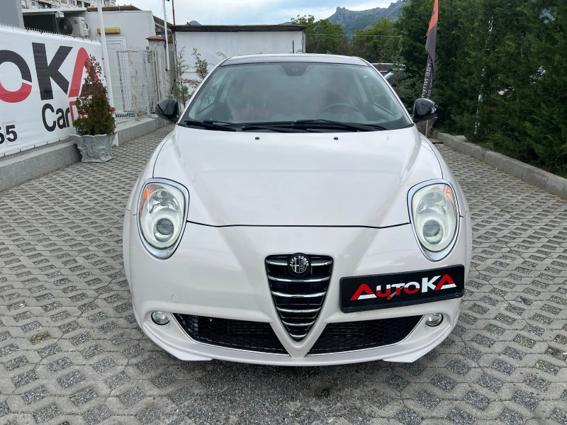 Alfa Romeo MiTo 1.4T-155кс= ГАЗ= 6ск= КЛИМАТРОНИК= ЧЕРВЕНА КОЖА, снимка 1 - Автомобили и джипове - 45752138