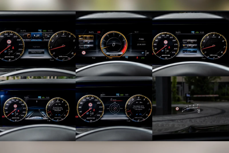 Mercedes-Benz E 63 AMG S, Всички екстри, снимка 13 - Автомобили и джипове - 52657255