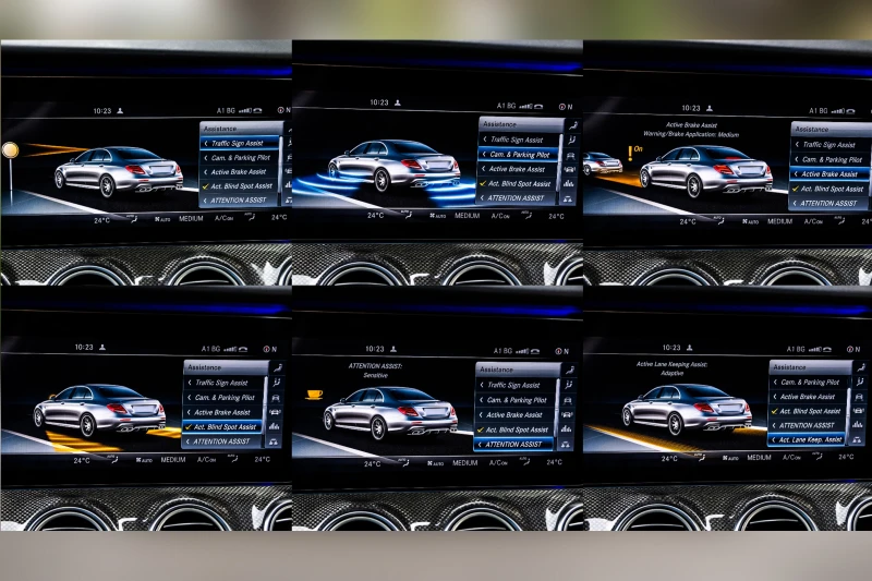 Mercedes-Benz E 63 AMG S, Всички екстри, снимка 8 - Автомобили и джипове - 52657255