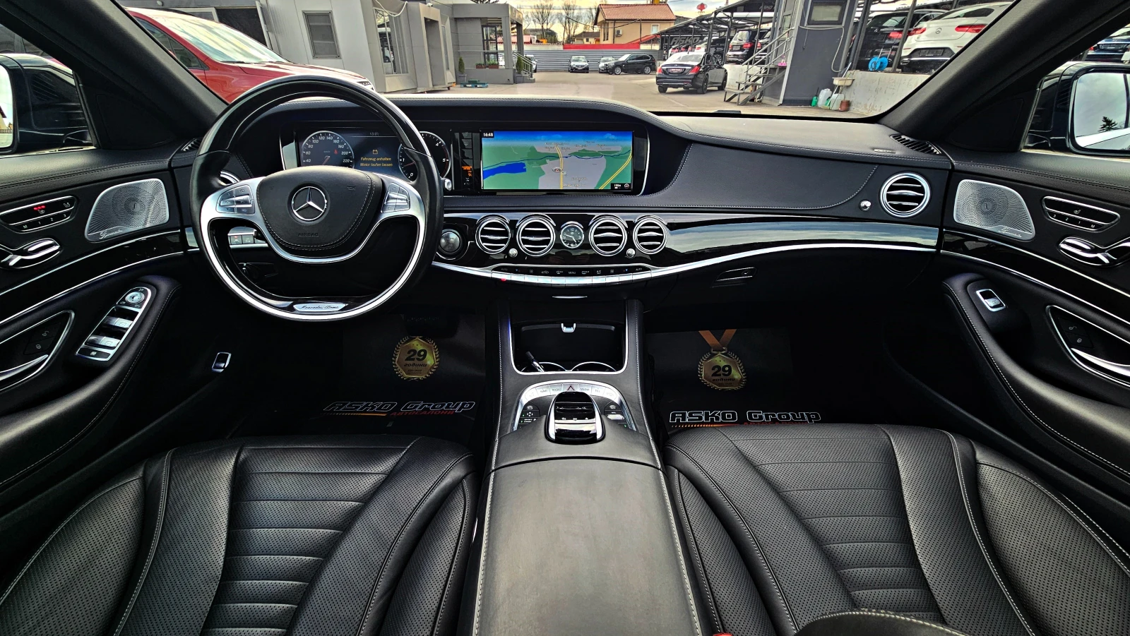 Mercedes-Benz S 350 L/AMG/9G/4M/TVx3/DISTR/PANO/ВАКУУМ/ОБДУХ/МАСАЖ/LIZ - изображение 8