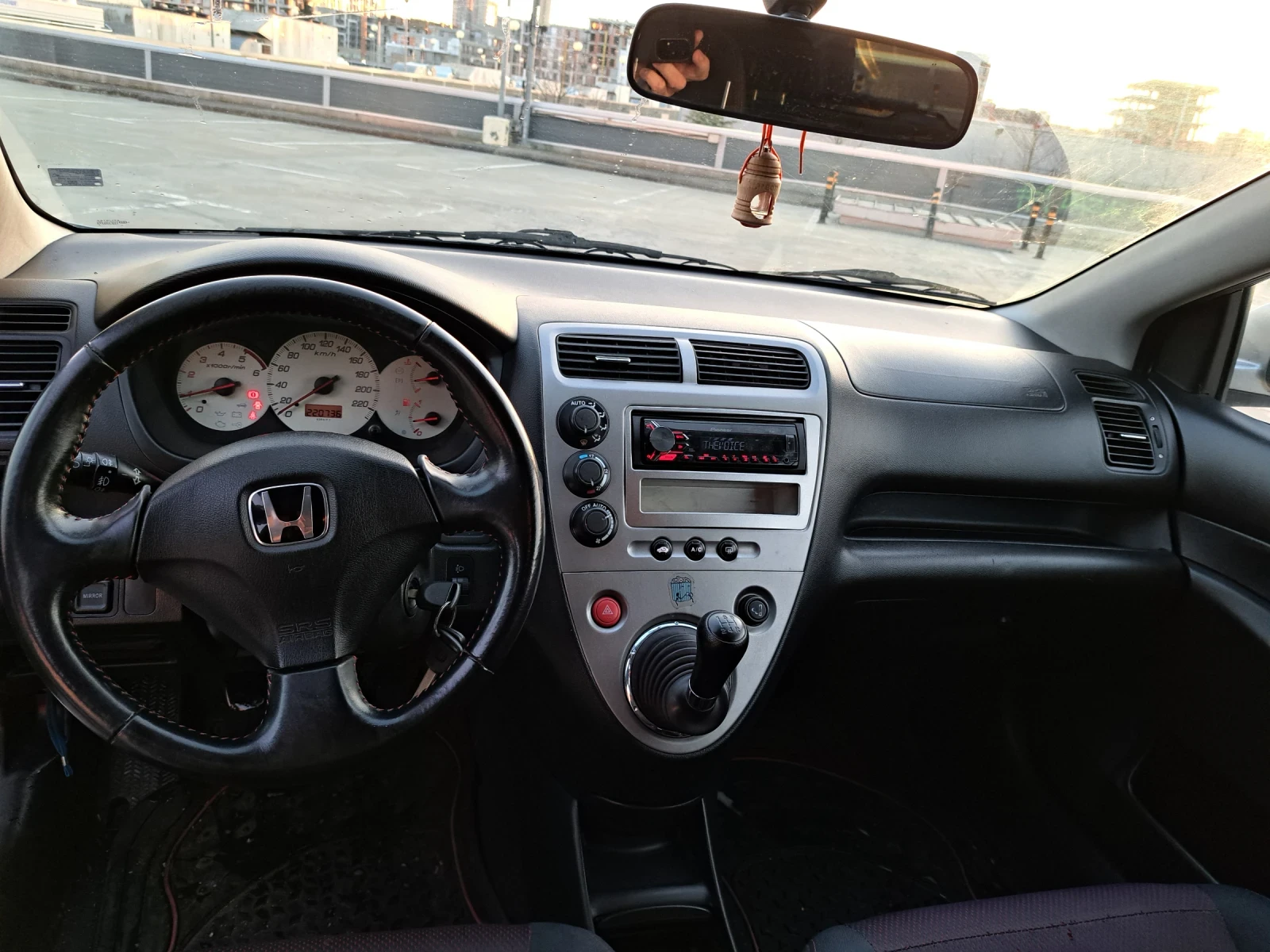 Honda Civic 1.7 CTDi SPORT FACELIFT, снимка 14 - Автомобили и джипове - 53757762