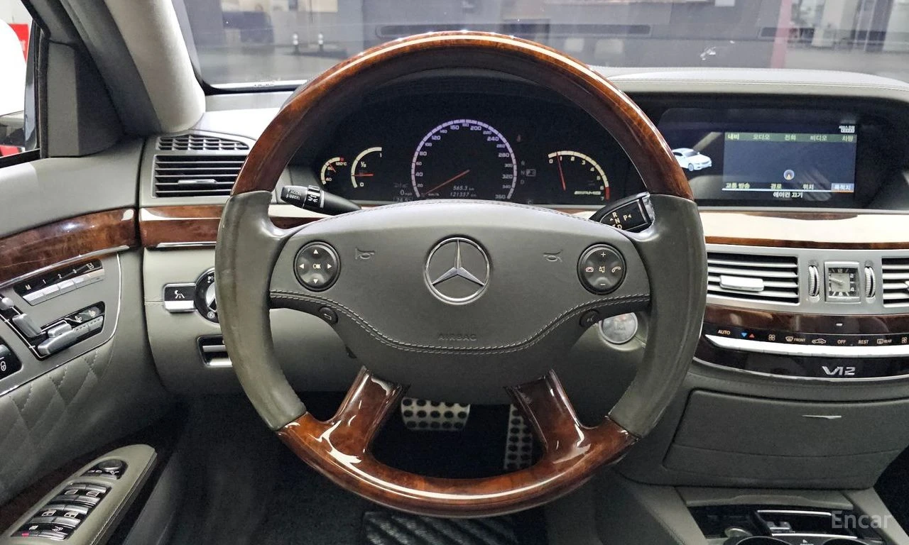 Mercedes-Benz S 65 AMG V12* BI* TURBO* ОБДУХВАНЕ* ДИСТРОНИК* МАСАЖ* , снимка 7 - Автомобили и джипове - 54743073