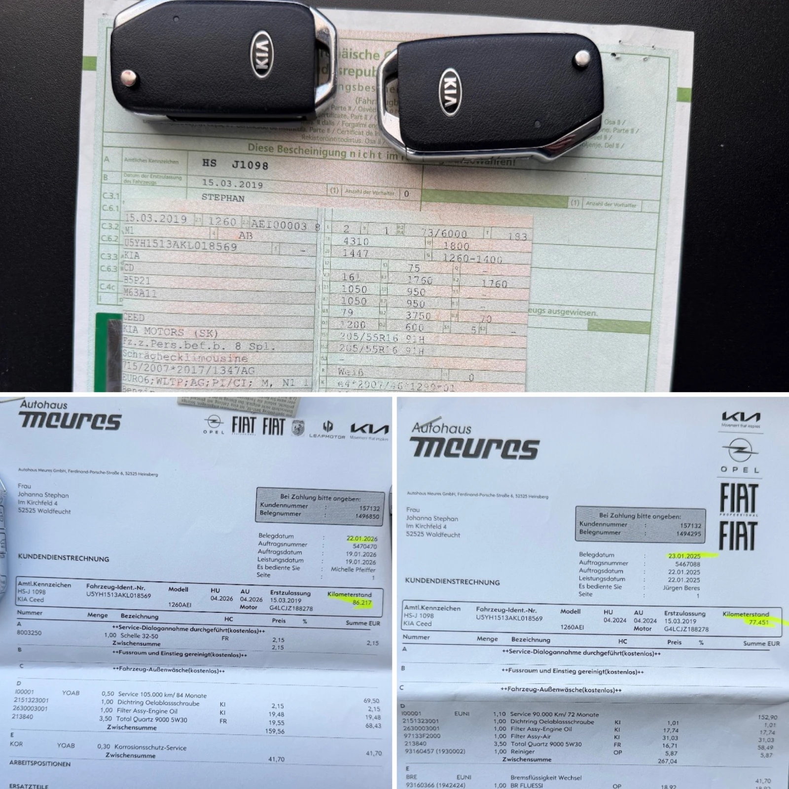 Kia Ceed 1.4i* 99к.с.* С ПЪЛНА СЕРВИЗНА ИСТОРИЯ В KIA, снимка 16 - Автомобили и джипове - 55415065