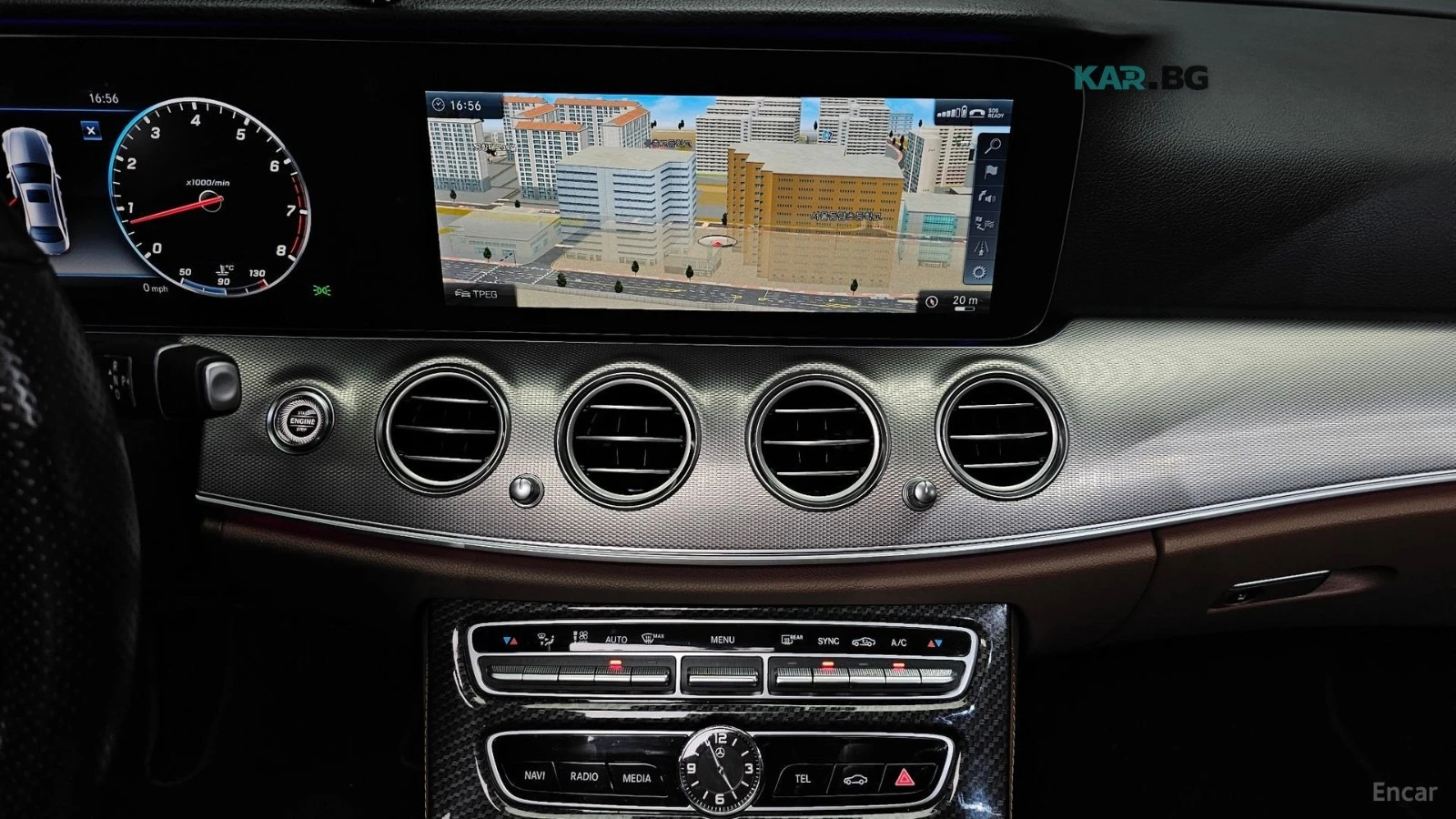 Mercedes-Benz E 300 AMG* HUD* 360* КОЖА* ОБДУХ* НАВИ* ПАНО, снимка 12 - Автомобили и джипове - 55982360