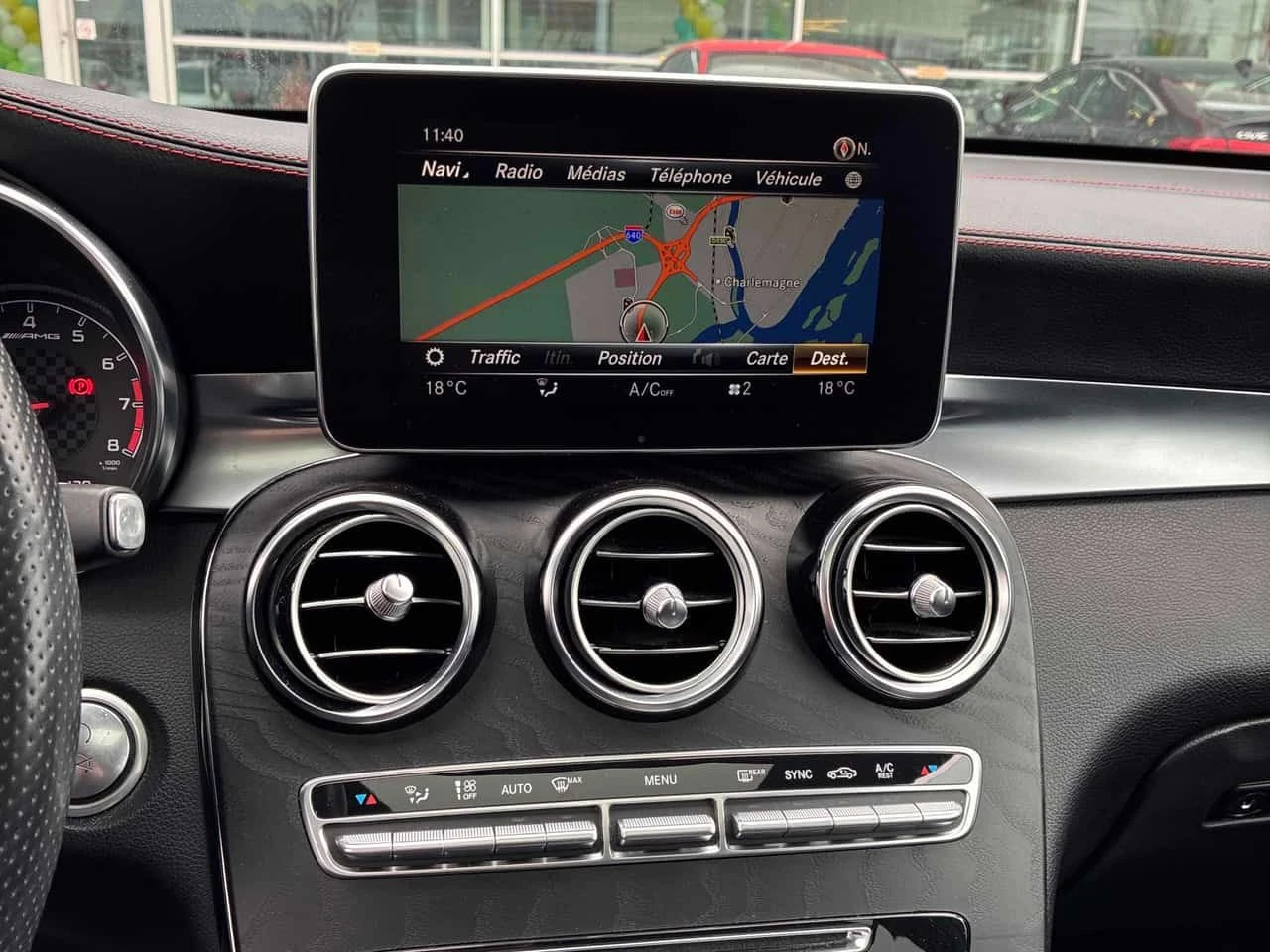 Mercedes-Benz GLC 43 AMG  | CARFAX | DIS | MEMORY | 360 | PANO |  | Mobile.bg � ����������� 11