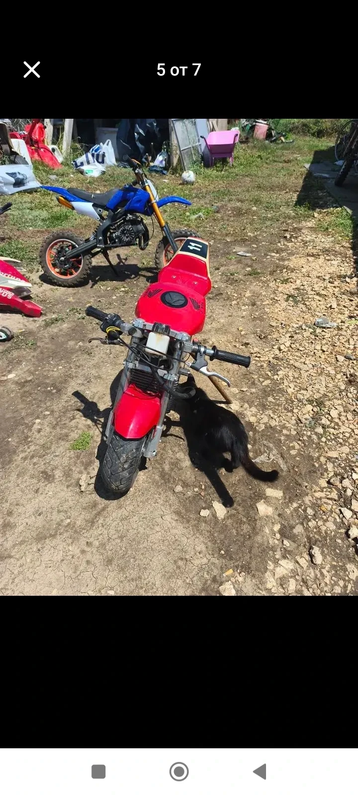 Мини мотоциклети Мини мотоциклети Кросов и Pocket bike, снимка 7 - Мотоциклети и мототехника - 56273916