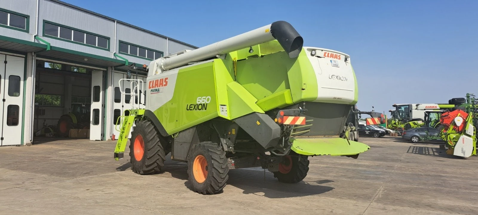 Комбайн Claas Lexion 660 - изображение 2