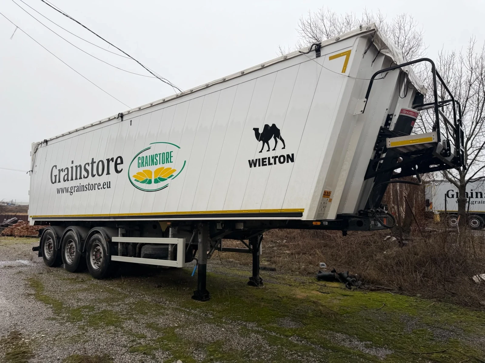 Полуремарке Wielton NB 3 55куб., снимка 2 - Ремаркета - 55173346