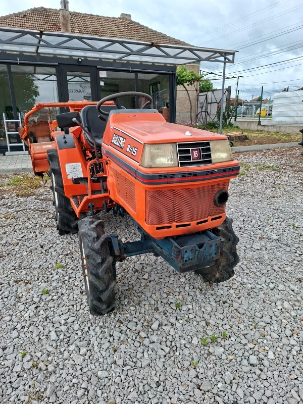 Трактор Kubota B1-15 15к.с. 4WD с фреза ДЖЕЙ ТРЕЙДИНГ, снимка 2 - Селскостопанска техника - 47226782