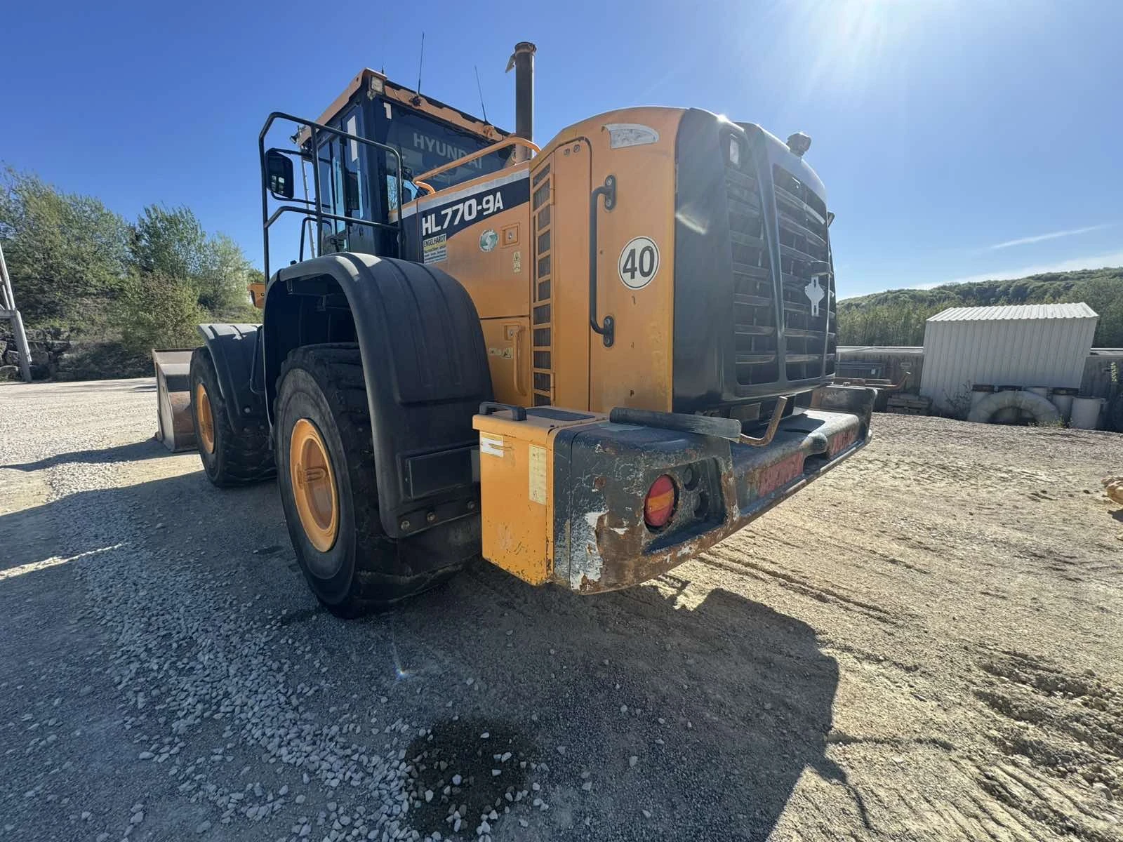 Челен товарач Hyundai HL 770-9A, снимка 2 - Индустриална техника - 54359804