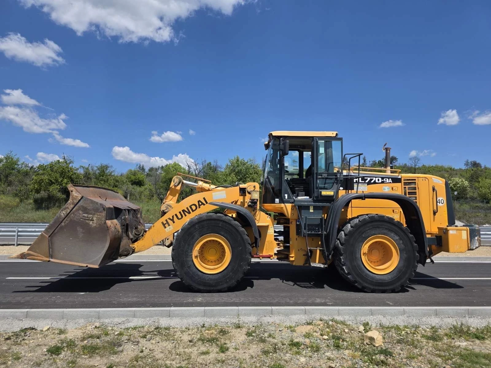 Челен товарач Hyundai HL 770-9A, снимка 2 - Индустриална техника - 54359804