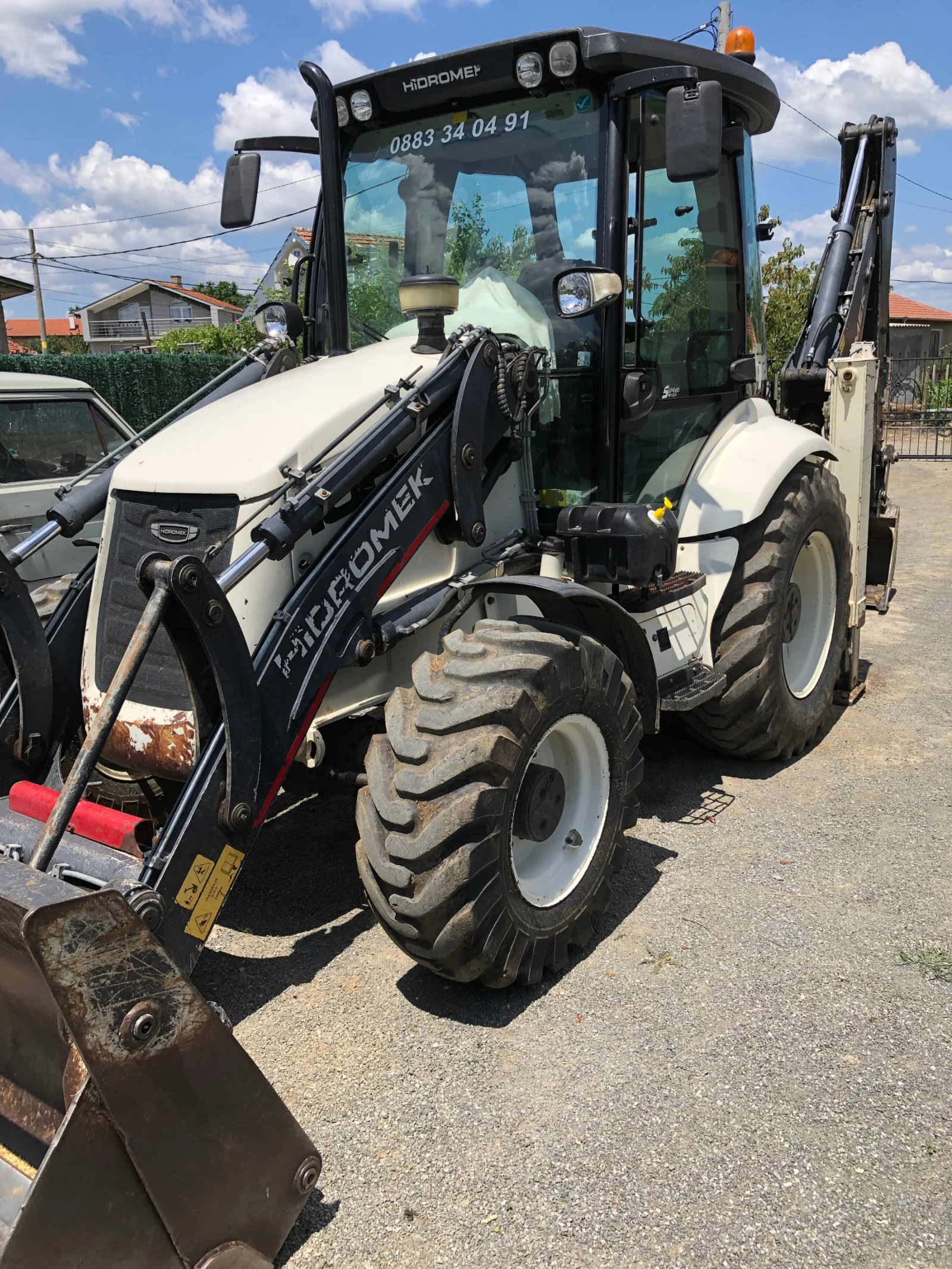 Багер Hidromek 102b, снимка 3 - Индустриална техника - 56275612