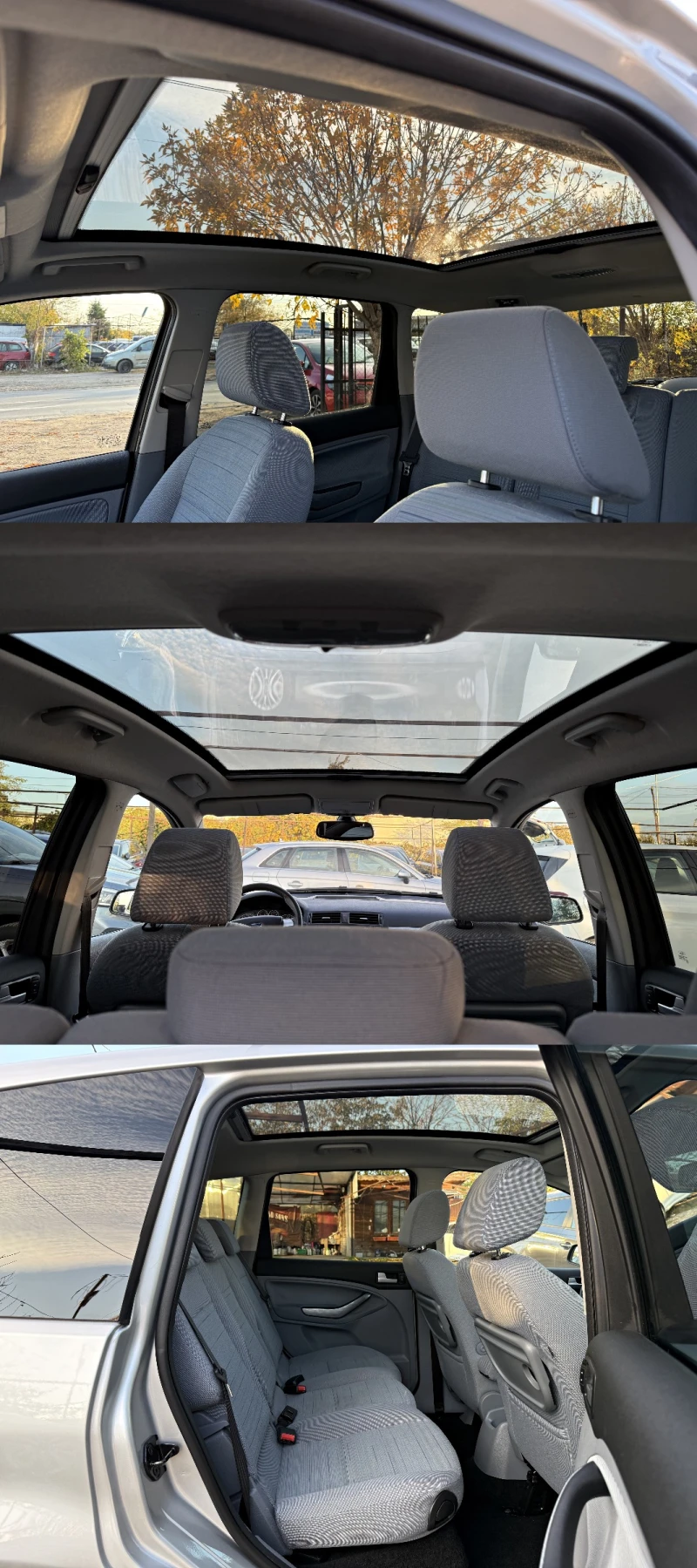 Ford C-max 1.8i СТЪКЛЕН ТАВАН ПАРКТРОНИЦИ, снимка 14 - Автомобили и джипове - 52124407