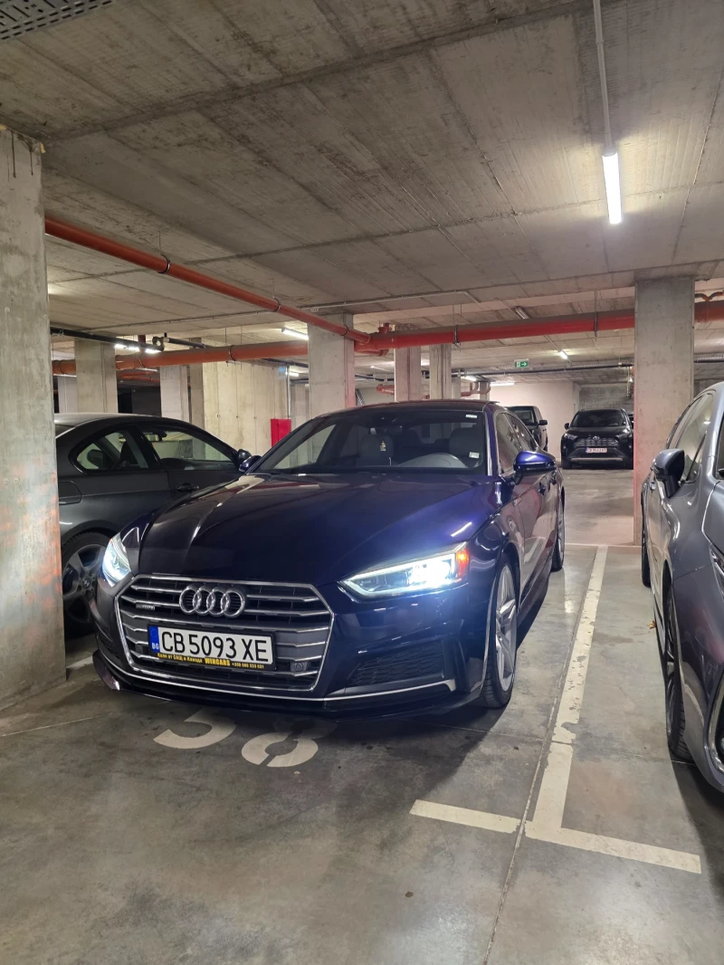 Audi A5 45TFSI, Кожа, Панорама, B&O, Digital, снимка 15 - Автомобили и джипове - 52878612