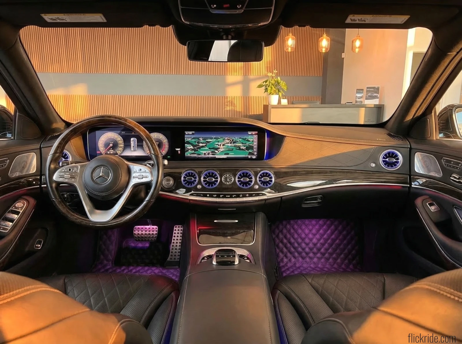 Mercedes-Benz S 560   Long 4Matic S63-Optic, снимка 7 - Автомобили и джипове - 53838111