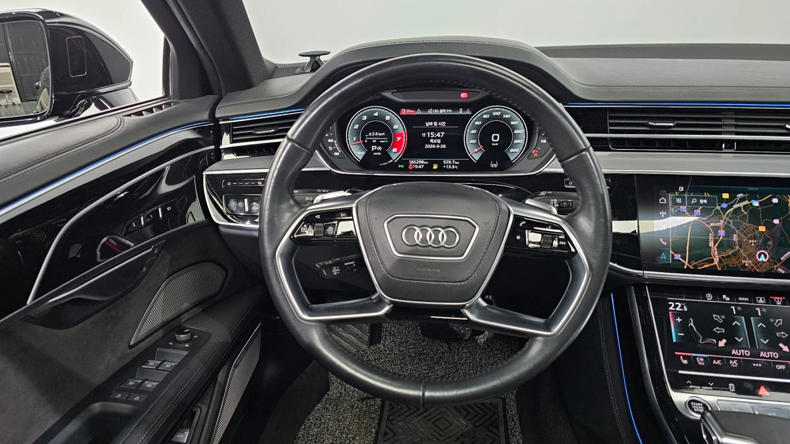 Audi A8 SOFT-CLOSE* HEAD-UP* 360* ОБДУХ* МАСАЖ* TV* DISTRO, снимка 5 - Автомобили и джипове - 54818985