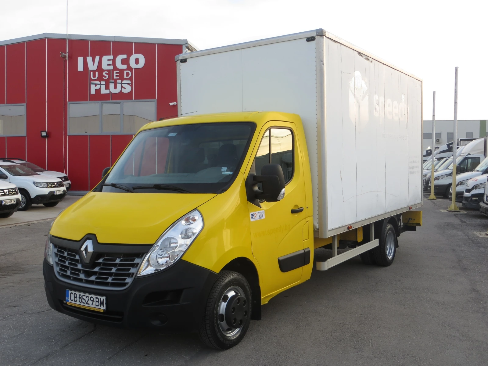 Renault Maxity ФУРФОН С ПАДАЩ БОРД