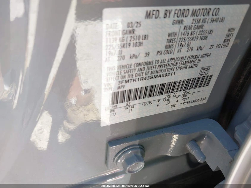 Ford Mustang Mach-E Select, снимка 9 - Автомобили и джипове - 55127073