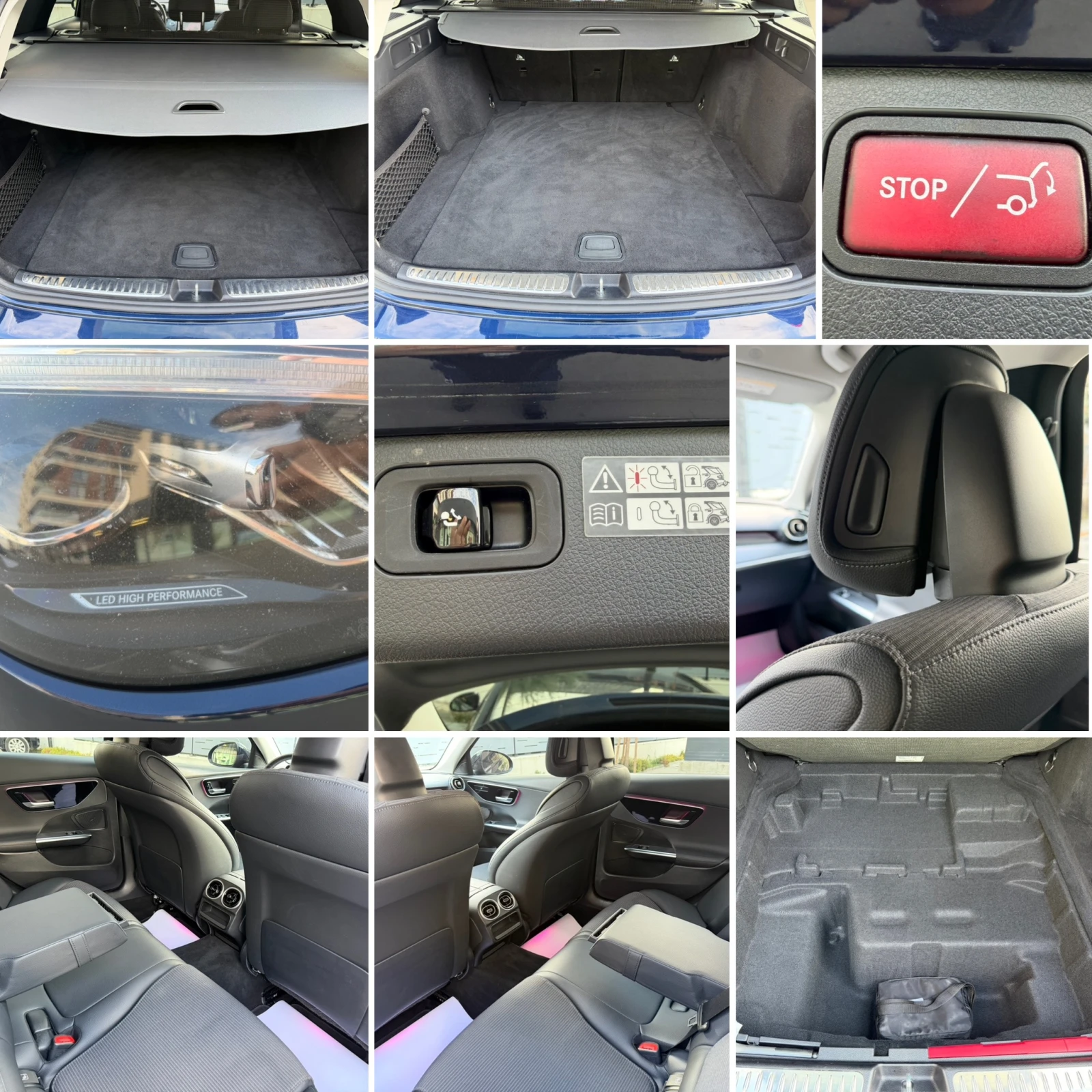Mercedes-Benz C 220 MildHybrid ShadowLine 9G-Tronic LED DISTRONIC TOP, снимка 14 - Автомобили и джипове - 56144730