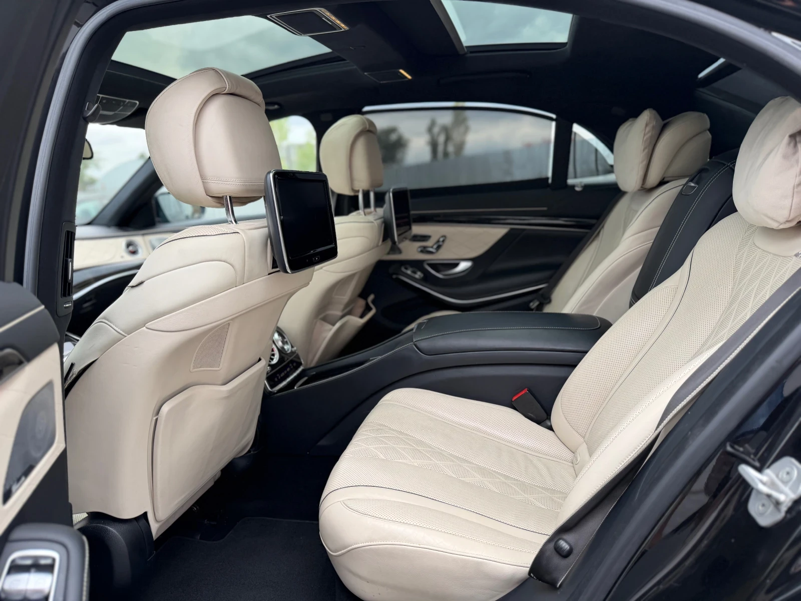 Mercedes-Benz S 500  L AMG* BURMESTER* SOFTCLOSE* KEYLESS* 3XTV* , снимка 13 - Автомобили и джипове - 56242783
