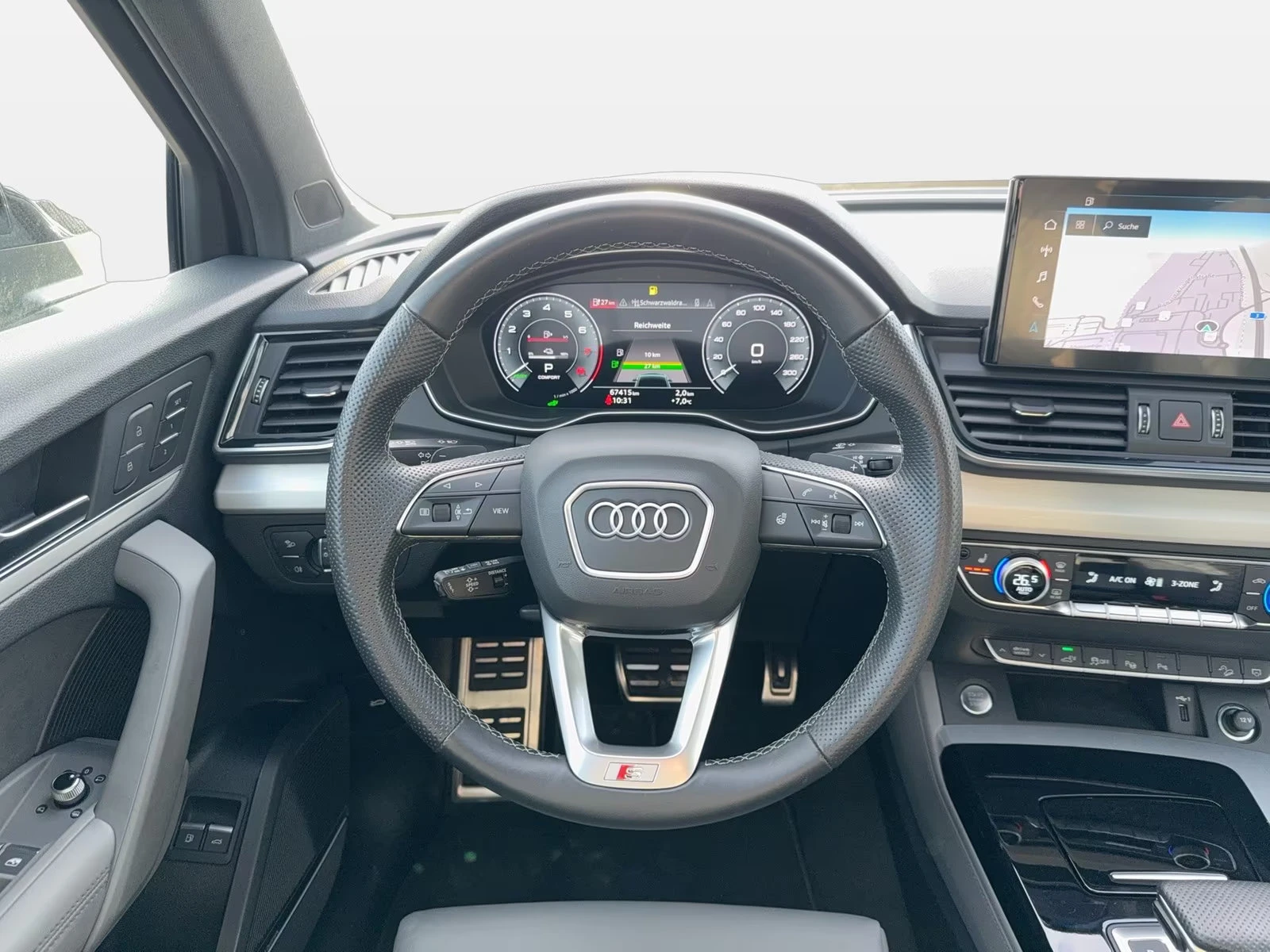 Audi Q5 55TFSI/367HP/S-LINE/PANO/360/B&O/MATRIX/DIGI/702g | Mobile.bg � ����������� 12